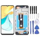 For ZTE Blade V50 Design 4G LCD Screen Digitizer Full Assembly with Frame (Black) - 1