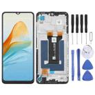 For ZTE Blade V40 Design 8046 LCD Screen Digitizer Full Assembly with Frame (Black) - 1