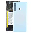 For HTC Desire 20 Pro Original Battery Back Cover(Blue) - 1