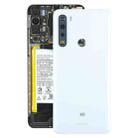 For HTC U20 5G Original Battery Back Cover(White) - 1