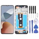 For ZTE Blade V50 Smart 7060 LCD Screen Digitizer Full Assembly with Frame (Black) - 1