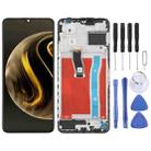 For Huawei Nova Y72 Original LCD Screen Digitizer Full Assembly with Frame (Black) - 1