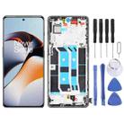 For OnePlus 11R CPH2487 Original AMOLED LCD Screen Digitizer Full Assembly with Frame (Black) - 1