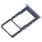 For T-Mobile Revvl 6 SIM Card Tray + Micro SD Card Tray (Blue) - 3