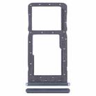 For Alcatel 1L Pro 4065F SIM Card Tray + Micro SD Card Tray (Grey) - 1