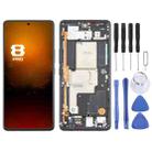 For Asus ROG Phone 8 Pro 5G AI2401 AMOLED Original LCD Screen Digitizer Full Assembly with Frame (Black) - 1