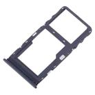 For TCL 20L / 20 Lite Original SIM Card Tray + Micro SD Card Tray (Black) - 2