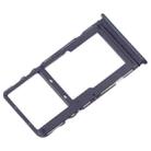 For TCL 20s Original SIM Card Tray + Micro SD Card Tray (Black) - 3