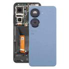 For Asus Zenfone 9 AI2202 Original Battery Back Cover with Camera Lens Cover(Blue) - 1