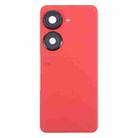 For Asus Zenfone 9 AI2202 Original Battery Back Cover with Camera Lens Cover(Red) - 2