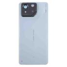 For Asus ROG Phone 8 AI2401 Original Glass Battery Back Cover with Camera Lens Cover(Grey) - 2