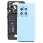 For OnePlus Ace 3 PJE110 Original Glass Battery Back Cover with Camera Lens(Blue) - 1