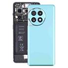 For OnePlus Ace 2 Pro PJA110 Original Glass Battery Back Cover with Camera Lens(Green) - 1