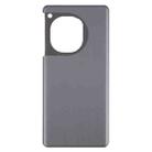 For OnePlus 12R Battery Back Cover(Black) - 2