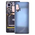 For Motorola Edge+ 2020 Original Battery Back Cover(Blue) - 1