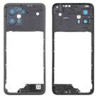 For Motorola Moto G13 Original Middle Frame Bezel Plate (Black) - 1