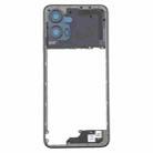 For Motorola Moto G34 Original Middle Frame Bezel Plate (Black) - 2