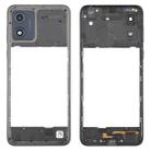 For Motorola Moto E13 Original Middle Frame Bezel Plate (Black) - 1