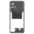 For Motorola Moto G72 Original Middle Frame Bezel Plate (Black) - 3