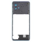 For Motorola Moto G72 Original Middle Frame Bezel Plate (Blue) - 3