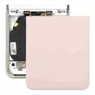 For Motorola Razr 40 Original Lower Part Battery Back Cover(Pink) - 1