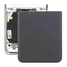 For Motorola Razr 40 Ultra Original Battery Back Cover(Black) - 1