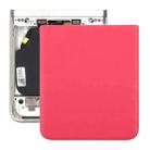 For Motorola Razr 40 Ultra Original Battery Back Cover(Red) - 1