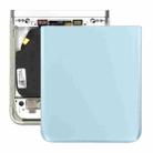 For Motorola Razr 40 Ultra Original Battery Back Cover(Light Blue) - 1