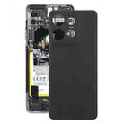 For Motorola Edge 50 Pro Original Battery Back Cover(Black) - 1