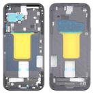 For Google Pixel 9 Original Front Housing LCD Frame Bezel Plate (Black) - 1