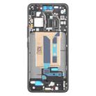 For Xiaomi Civi 4 Pro Original Front Housing LCD Frame Bezel Plate (Black) - 2