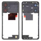 For Xiaomi Redmi 13R Original Middle Frame Bezel Plate (Black) - 1