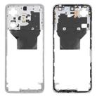 For Xiaomi Redmi Note 13R Original Middle Frame Bezel Plate (Silver) - 1
