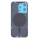 For iPhone 16 Pro Original Glass Battery Back Cover with Camera Lens Cover(Black) - 3