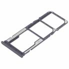 For Xiaomi Poco M6 Original SIM Card Tray + SIM Card Tray + Micro SD Card Tray (Black) - 2