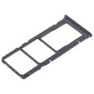 For Xiaomi Poco M6 Original SIM Card Tray + SIM Card Tray + Micro SD Card Tray (Black) - 3