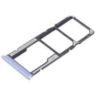 For Xiaomi Poco M6 Original SIM Card Tray + SIM Card Tray + Micro SD Card Tray (Blue) - 2