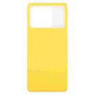 For Xiaomi Poco X6 Pro 5G Original Battery Back Cover(Yellow) - 2
