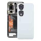 For Honor 90 Battery Back Cover with Camera Lens(White) - 1