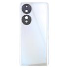 For Honor 70 Battery Back Cover with Camera Lens(White) - 2