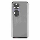 For Huawei P50 Pro Battery Back Cover with Camera Lens(Black) - 2