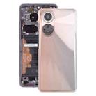 For Honor 50 Battery Back Cover with Camera Lens(Red) - 1