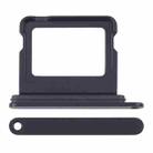 For iPhone 16 SIM + SIM Card Tray (Black) - 1