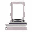 For iPhone 16 Pro SIM + SIM Card Tray (Titanium Color) - 1