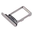 For iPhone 16 Pro SIM + SIM Card Tray (Titanium Color) - 2