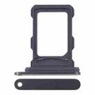 For iPhone 16 Pro Max SIM + SIM Card Tray (Black) - 1