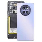 For Realme 12 Original Battery Back Cover with Middle Frame(Purple) - 1