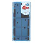 For vivo V30 Pro Battery Back Cover with Camera Lens Cover(Blue) - 3