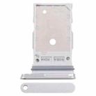 For Samsung Galaxy S24 FE SM-S721B Original SIM Card Tray + SIM Card Tray (Grey) - 1