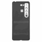 For Sharp Aquos R5G Original Battery Back Cover(Black) - 3